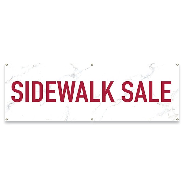 Sidewalk Sale Banner Concession Stand Food Truck Single Sided